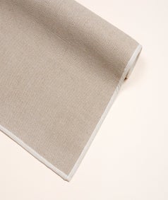 Handwoven Bamboo-Linen  Yoga Mat With Anti Slip Backing