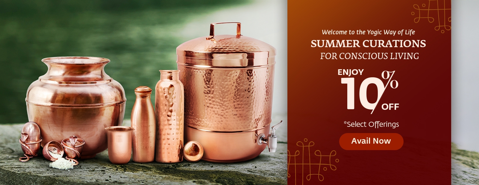 10% off summer sale - Desktop