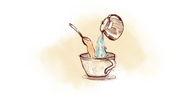 Grab that favorite cup of yours, add 20g Sanjeevini to 150ml of hot water/milk.